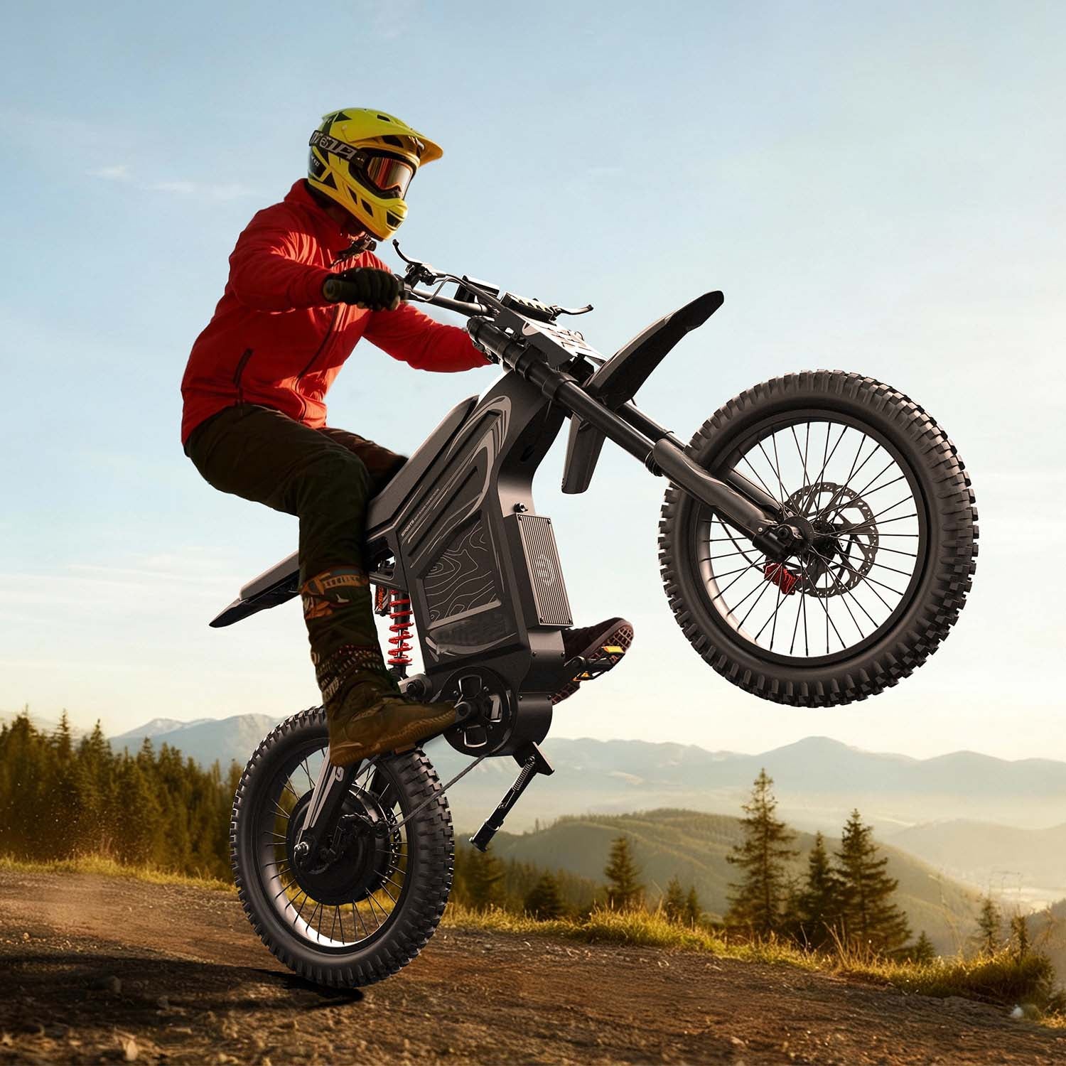 7500W High Power Electric Dirt Bike with 80 km/h Speed and 100 km Rang — free download