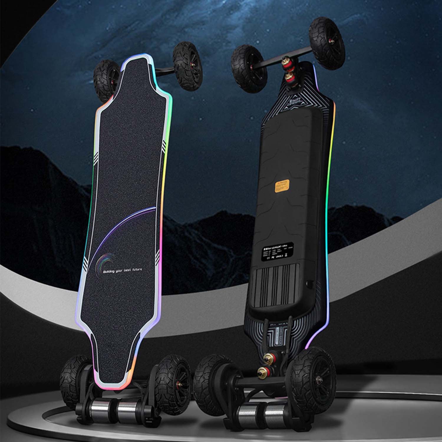 Top Selling 100km Range All Terrian Electric Longboard