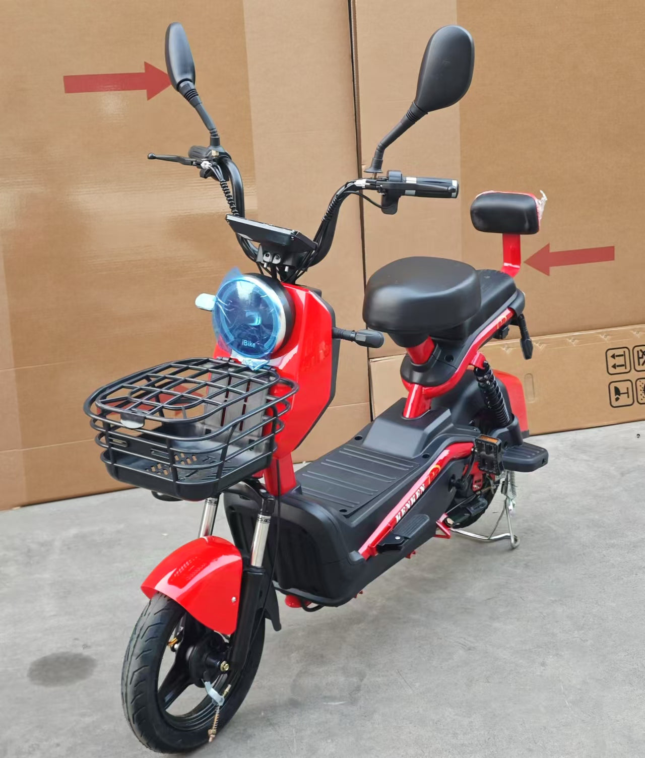 Top 2 Electric Motorbike in Egypt 14Inch Motor with Range Options 40km 60km 75km