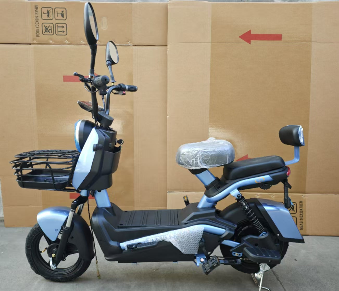 Top 2 Electric Motorbike in Egypt 14Inch Motor with Range Options 40km 60km 75km