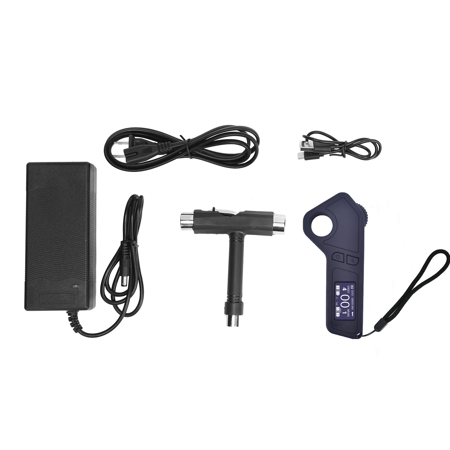 GTS-01 2 in 1 Street and Off Road Wheels Electric Skateboard