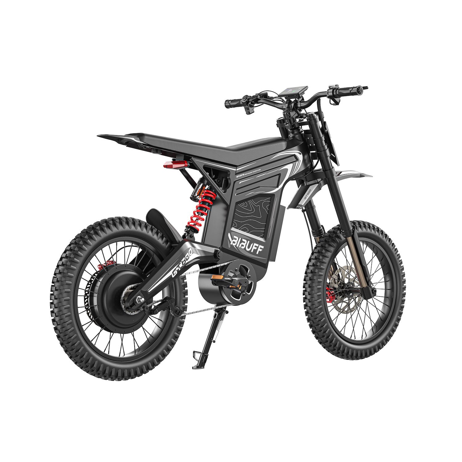 7500W High Power Electric Dirt Bike with 80 km/h Speed and 100 km Range