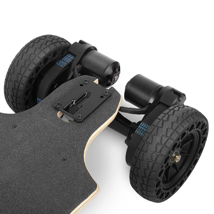 GTS-01 2 in 1 street and off road wheels electric skateboard